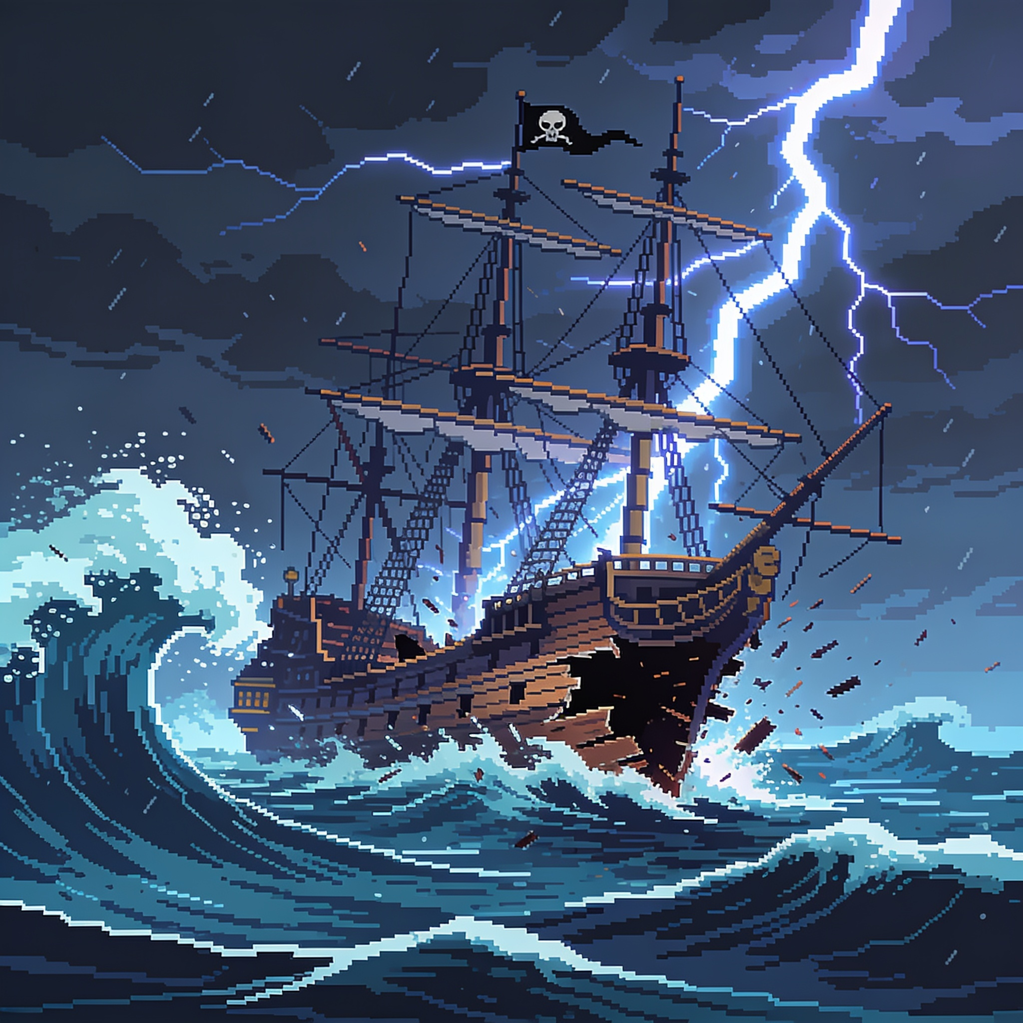 BR Lost Isle shipwreck concept